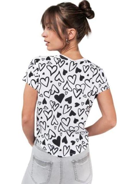 PLAYERA ESTAMPADA MANGA CORTA BLANCO HOLLY LAND - Image 6