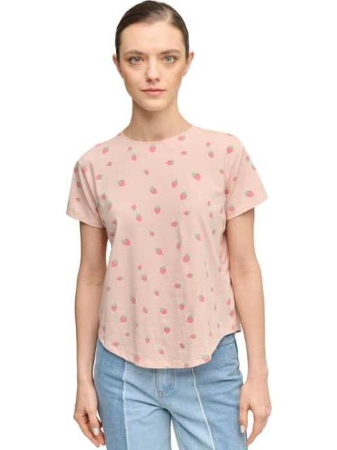 PLAYERA ESTAMPADA ROSA HOLLY LAND
