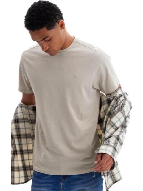 PLAYERA MANGA CORTA BEIGE NEXT CO - Image 5