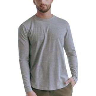 PLAYERA MANGA LARGA GRIS NEXT CO