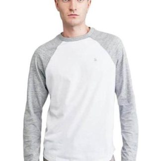 PLAYERA MANGA LARGA MODA BLANCO NEXT CO