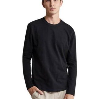 PLAYERA MANGA LARGA NEGRO NEXT CO