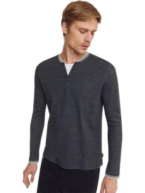 PLAYERA MANGA LARGA SIMULACION 2 PZAS NEGRO NEXT CO - Image 3