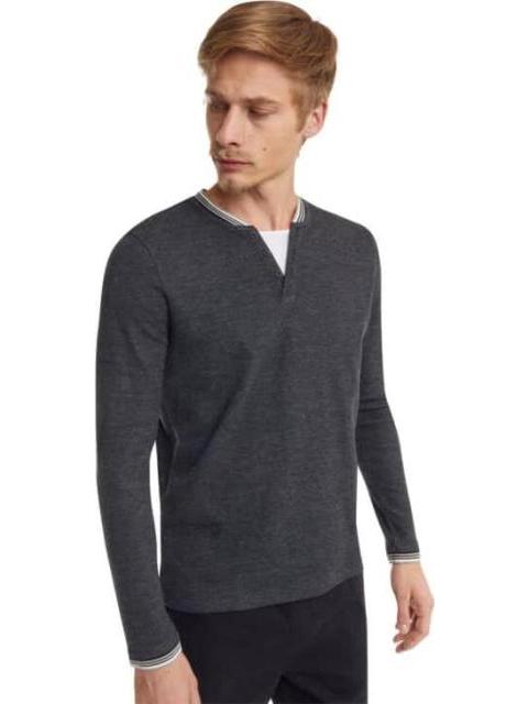 PLAYERA MANGA LARGA SIMULACION 2 PZAS NEGRO NEXT CO - Image 4