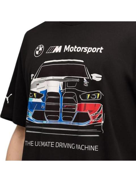 PLAYERA MOTORSPORT BMW MMS BOLD GRAPHIC TEE NEGRO PUMA - Image 6