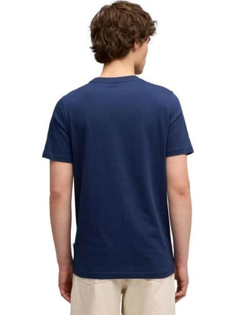 PLAYERA MOTORSPORT FERRARI SPORTSWEAR TONAL SHIELD TEE AZUL MARINO PUMA - Image 3