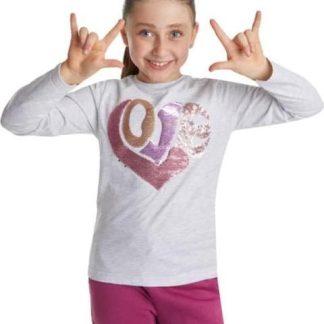 PLAYERA NIÑA AVENA HOLLY LAND KIDS