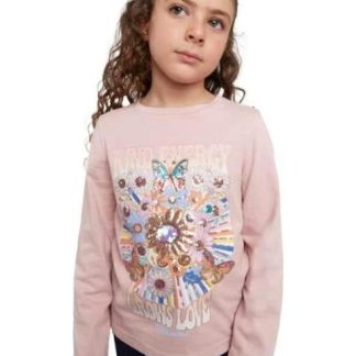 PLAYERA NIÑA PALO DE ROSA HOLLY LAND KIDS