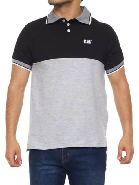 PLAYERA POLO CAT POLO NEGRO CATERPILLAR