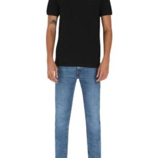 PLAYERA POLO NEGRO LEVIS STRAUSS