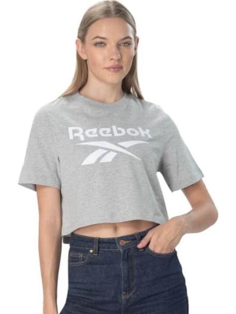 PLAYERA REEBOK IDENTITY BIG LOGO CROP TEE GRIS REEBOK - Image 5