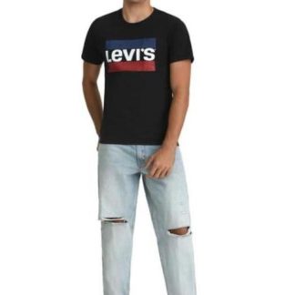 PLAYERA ROPA CASUAL NEGRO LEVIS STRAUSS