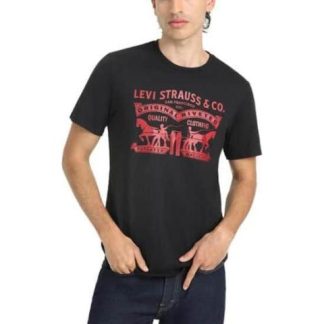 PLAYERA ROPA CASUAL NEGRO LEVIS STRAUSS