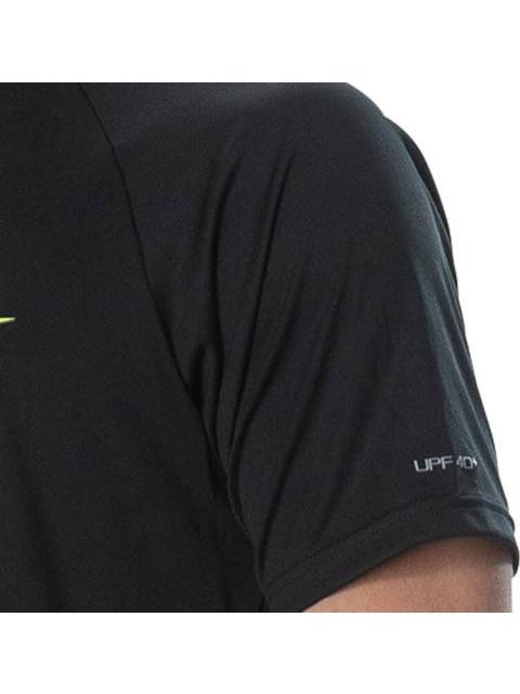PLAYERA ROPA DEPORTIVA NIKE STACKED SWOOSHES NEGRO NIKE SWIM - Image 4
