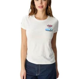 PLAYERA SALLY BLANCO CARS