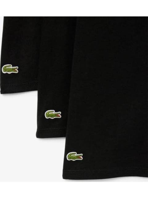 PLAYERA SET 3 T-SHIRT V UNDERWEAR NEGRO LACOSTE - Image 3