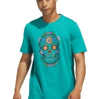 PLAYERA SUGAR SKULL VERDE ADIDAS