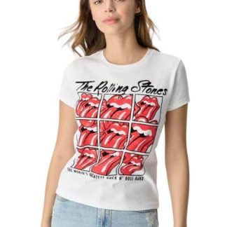 PLAYERA THE ROLLING STONES BLANCO THE ROLLING STONES
