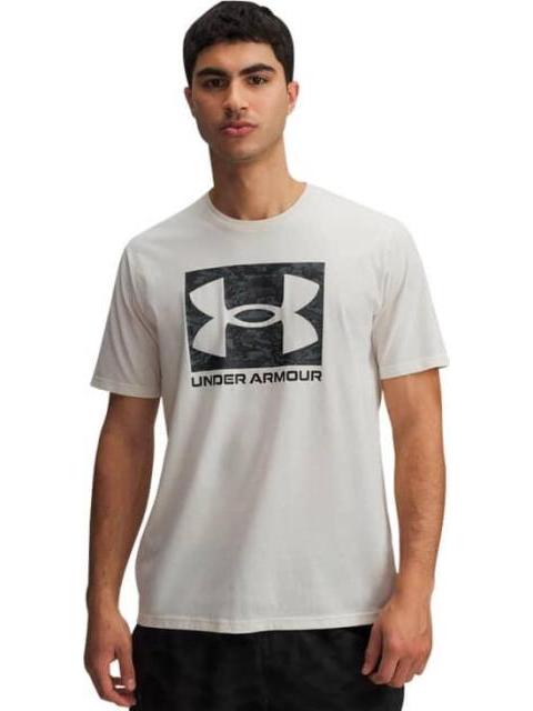 PLAYERA UA ABC CAMO BOXED LOGO SS BEIGE UNDER ARMOUR MEXICO