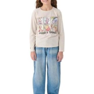 PLAYERA WINNIE POOH BEIGE WINNIE THE POOH