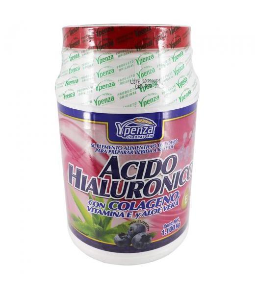 POLVO ACIDO HIALURONICO SABOR BLUE BERRY 1.100 KG CON COLAGENOVIT SOLO PARA DIABETICOS