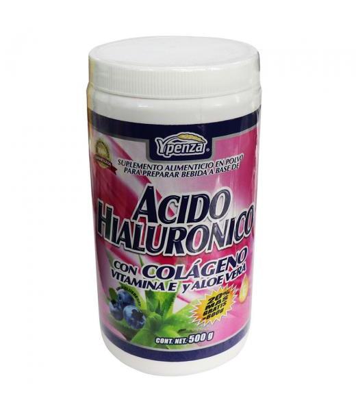 POLVO ACIDO HIALURONICO SABOR BLUEBERRY 500 GR CON COLAGENOVITAMI SOLO PARA DIABETICOS