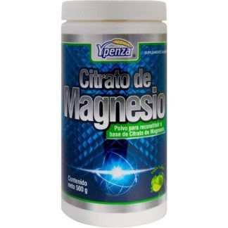 POLVO CITRATO DE MAGNESIO SABOR LIMON 500 GR SOLO PARA DIABETICOS
