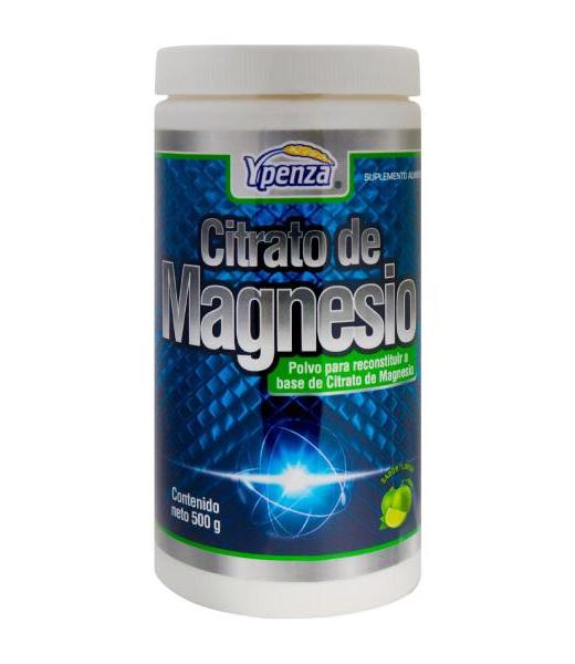 POLVO CITRATO DE MAGNESIO SABOR LIMON 500 GR SOLO PARA DIABETICOS