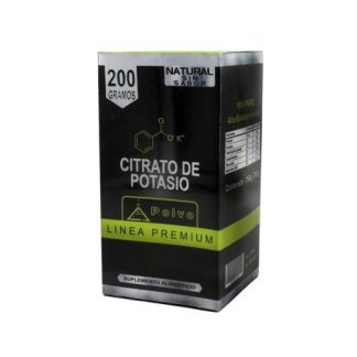 POLVO CITRATO DE POTASIO C 200 GRS LINEA PREMIUM GUMMA CORPORATION