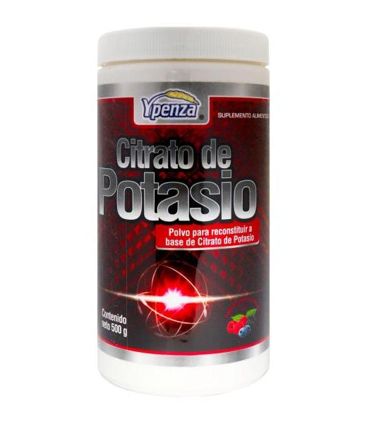 POLVO CITRATO DE POTASIO SABOR FRUTOS ROJOS 500 GR SOLO PARA DIABETICOS