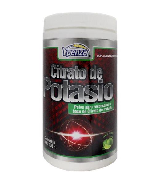 POLVO CITRATO DE POTASIO SABOR LIMON 500 GR SOLO PARA DIABETICOS