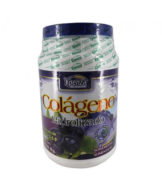 POLVO COLAGENO HIDROLIZADO BEBIDA SABOR BLUE BERRY 1.100 KG SOLO PARA DIABETICOS