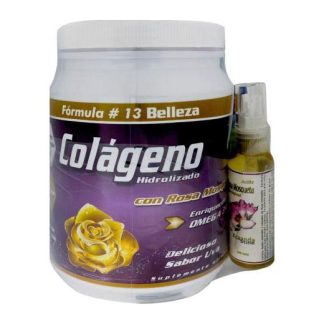 POLVO COLAGENO HIDROLIZADO FORMULA #13 BELLEZA CON ROSA MOSQETA 1 GUMMA CORPORATION