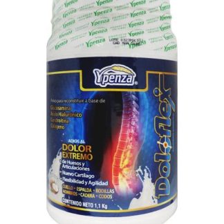 POLVO DOLOFLEX GLUCOSAMINA A. HIALURONICO CONDROITINA COLAGENO SA SOLO PARA DIABETICOS