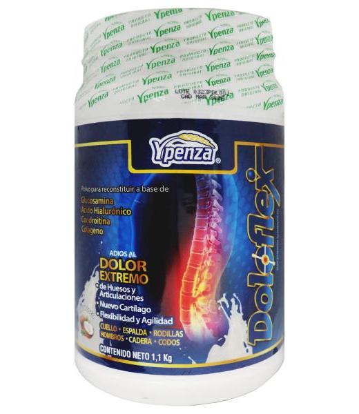 POLVO DOLOFLEX GLUCOSAMINA A. HIALURONICO CONDROITINA COLAGENO SA SOLO PARA DIABETICOS