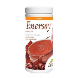 POLVO ENERSOY CHOCOLATE 500 GR. ALIMENTO EN POLVO PARA PREPARAR M SALUD NATURAL