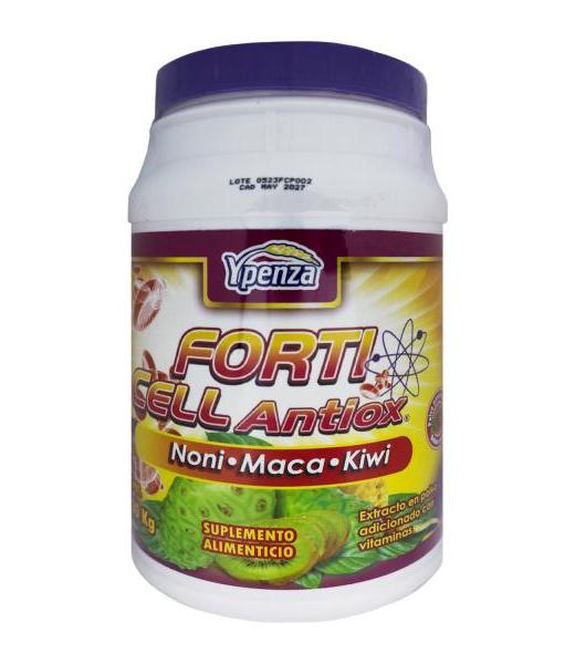 POLVO FORTI CELL ANTIOX 1.100 KG SABOR UVA NONI MACA Y KIWI SOLO PARA DIABETICOS