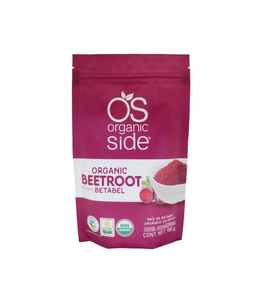 POLVO ORGANIC RAIZ DE BETABEL 100% ORGANICO 100 GR MALABAR