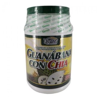 POLVO PARA PREPARAR BEBIDA A BASE DE GUANABANA CON CHIA 1.100 KG SOLO PARA DIABETICOS