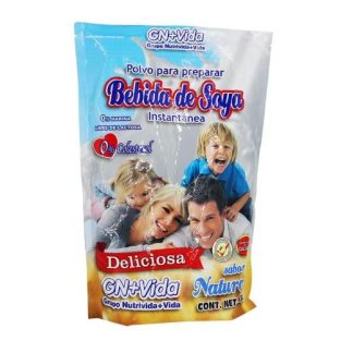 POLVO PARA PREPARAR BEBIDA DE SOYA INST. CERO COLESTEROL SABOR NA GN+VIDA