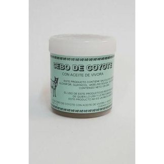POMADA CEBO DE COYOTE 125GR.CON ACEITE DE VIBORA YERBO