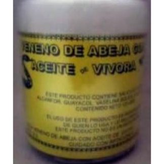 POMADA DE VENENO DE ABEJA Y ACEITE DE VIBORA 120 G YERBO VITAL