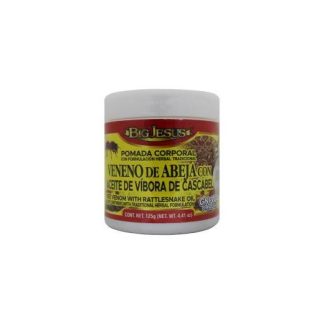 POMADA VENENO DE ABEJA C ACEITE DE VIBORA 125 GR BIG JESUS GN+VIDA
