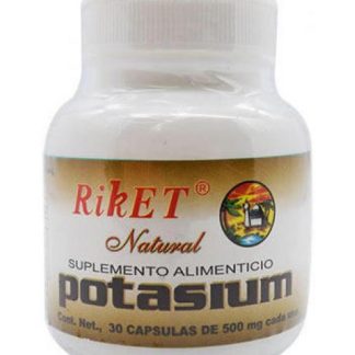 POTASIO 30 CAP RIKET NATURAL
