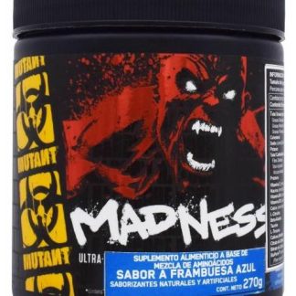 PRE WORKOUT MADNESS FRAMBUESA AZUL 270 G MUTANT
