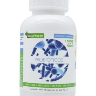 PROBIOTICOS 30 CAP NATURAL WISDOM