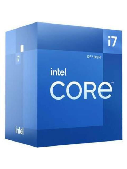 PROCESADOR INTEL CORE I712700F DE 4.9 GHZ MAX TURBO 12 CORE 20 THREADS 25MB SMART CACHE CON DISIPADOR REQUIERE GRAFICO(MOTHERBOARD LGA1700)