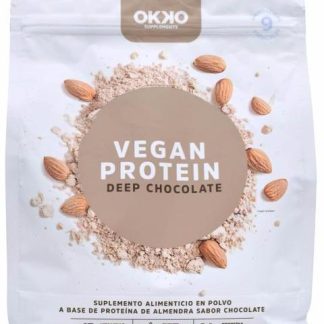 PROTEINA DE ALMENDRA CHOCOLATE 680 G OKKO