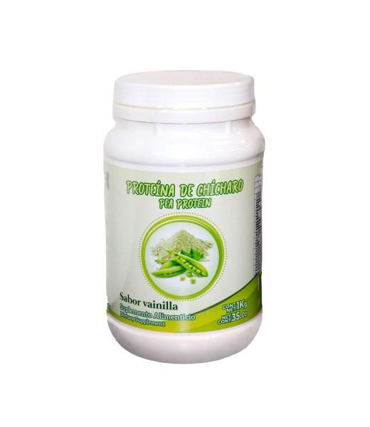 PROTEINA DE CHICHARO SABOR VAINILLA 1KG MIEL SALUD Y VIDA