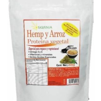 PROTEINA DE HEMP Y ARROZ SAB CHOCOLATE 500 G GOLDEN HARVEST
